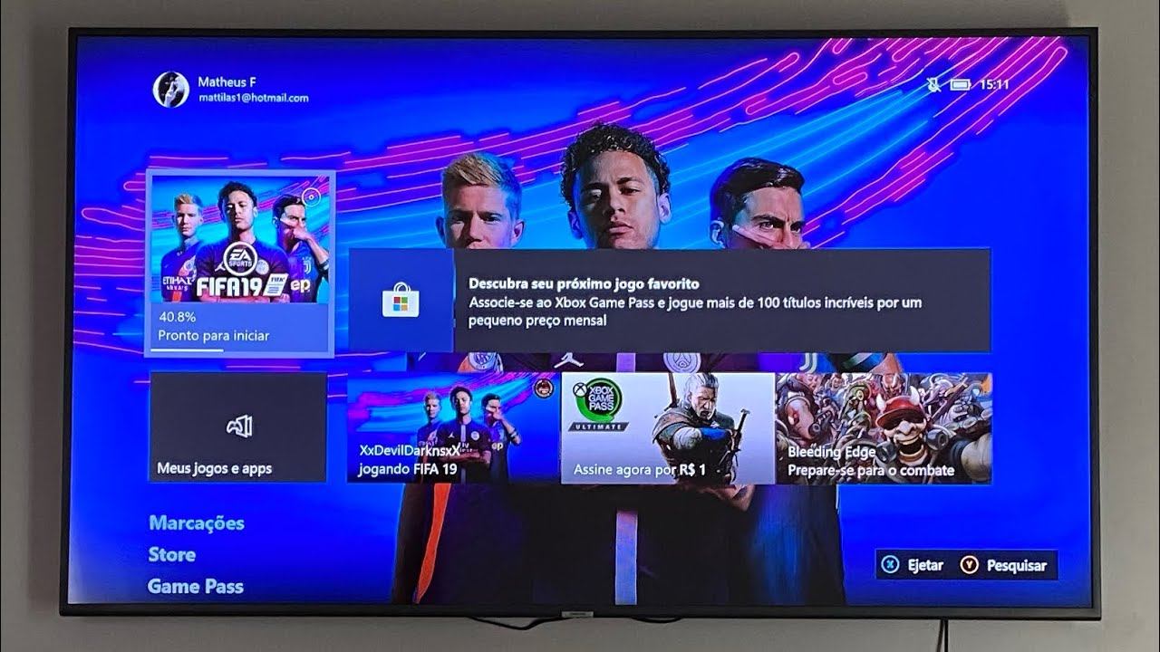 Samsung TV 4K 65” RU7100 + Soundbar R550 + Xbox One - Fifa 19 смотреть онлайн