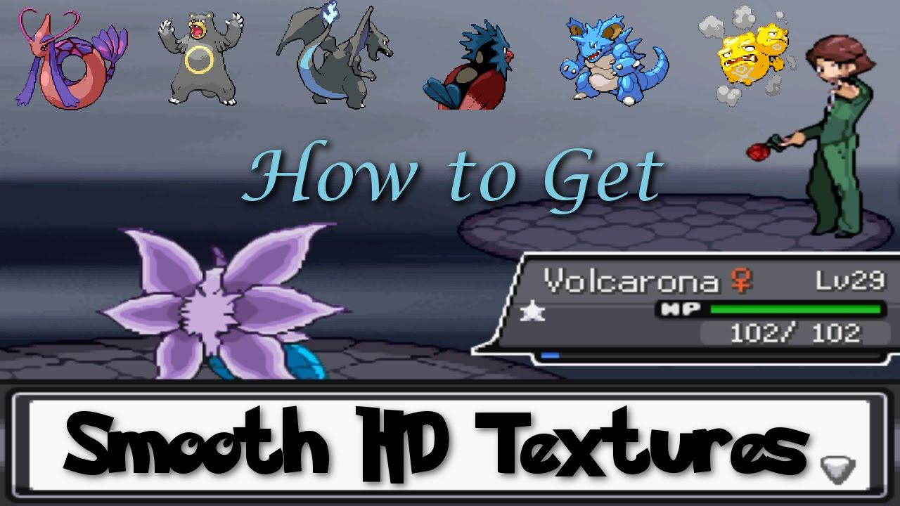 How to Get Smooth HD Textures in Pokemon Fan Games - Thanks to Kingcoin! смотреть онлайн