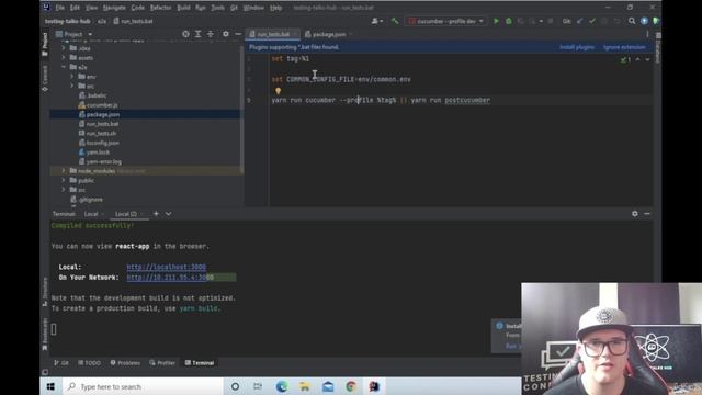25 - Windows users REQUIRED Adding your runtestsbat to run your automation смотреть онлайн