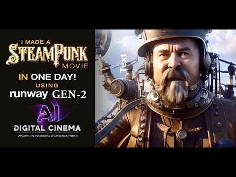 AI Steampunk Movie - The Fall of the Grand Empire. Runway Gen-2. смотреть онлайн