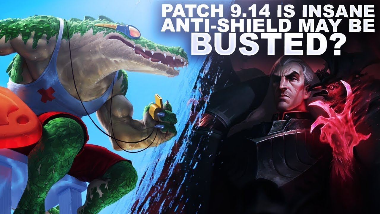 PATCH 9.14 IS INSANE! ANTI-SHIELD MAY BE BUSTED? | League of Legends смотреть онлайн