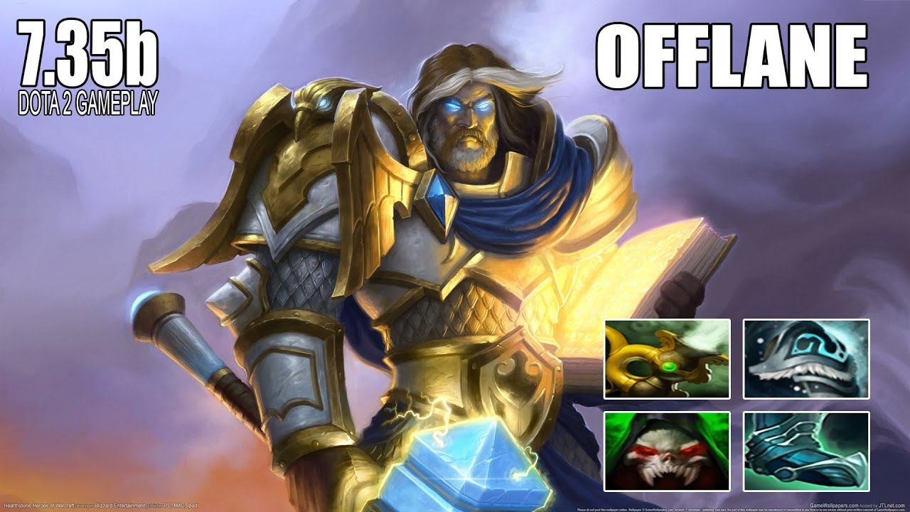 OMNIKNIGHT Offlane - Dota 2 Patch 7.35b Gameplay смотреть онлайн