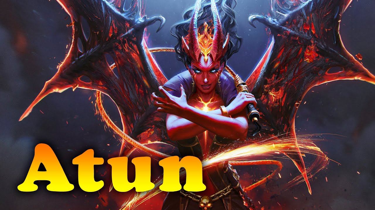 Atun Arcana QoP - Dota 2 Pro Gameplay [Watch & Learn] смотреть онлайн