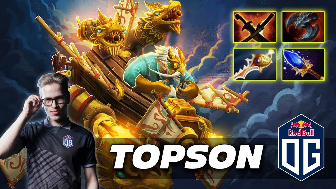OG.TOPSON GYROCOPTER - Dota 2 Pro Gameplay [Watch & Learn]