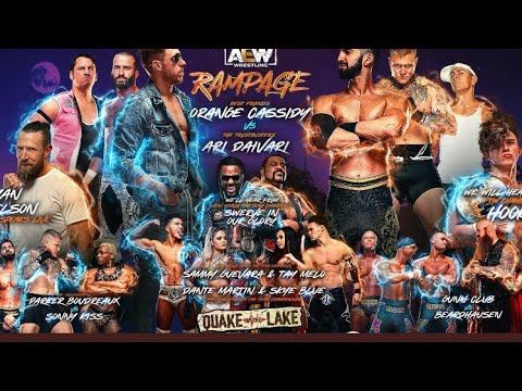 Aew Rampage Quake By The Lake 8/12/22 Predictions смотреть онлайн