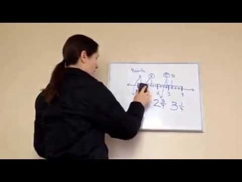 Saxon Math 5th Grade - Lesson 38 - Fractions and Mixed Numbers on a Number Line смотреть онлайн