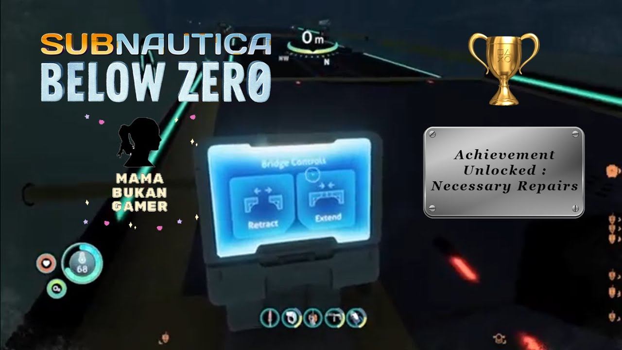 PS4 : Subnautica Below Zero (2021) : Necessary Repairs PSN Trophy смотреть онлайн