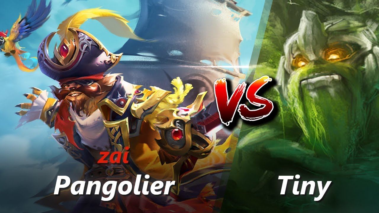 zai offlane Pangolier vs Tiny/Techies | First 10 minutes смотреть онлайн