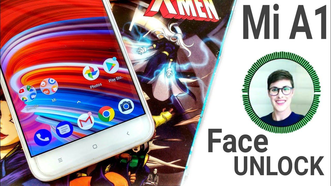 Mi A1 Face unlock Feature Face ID after September Update смотреть онлайн
