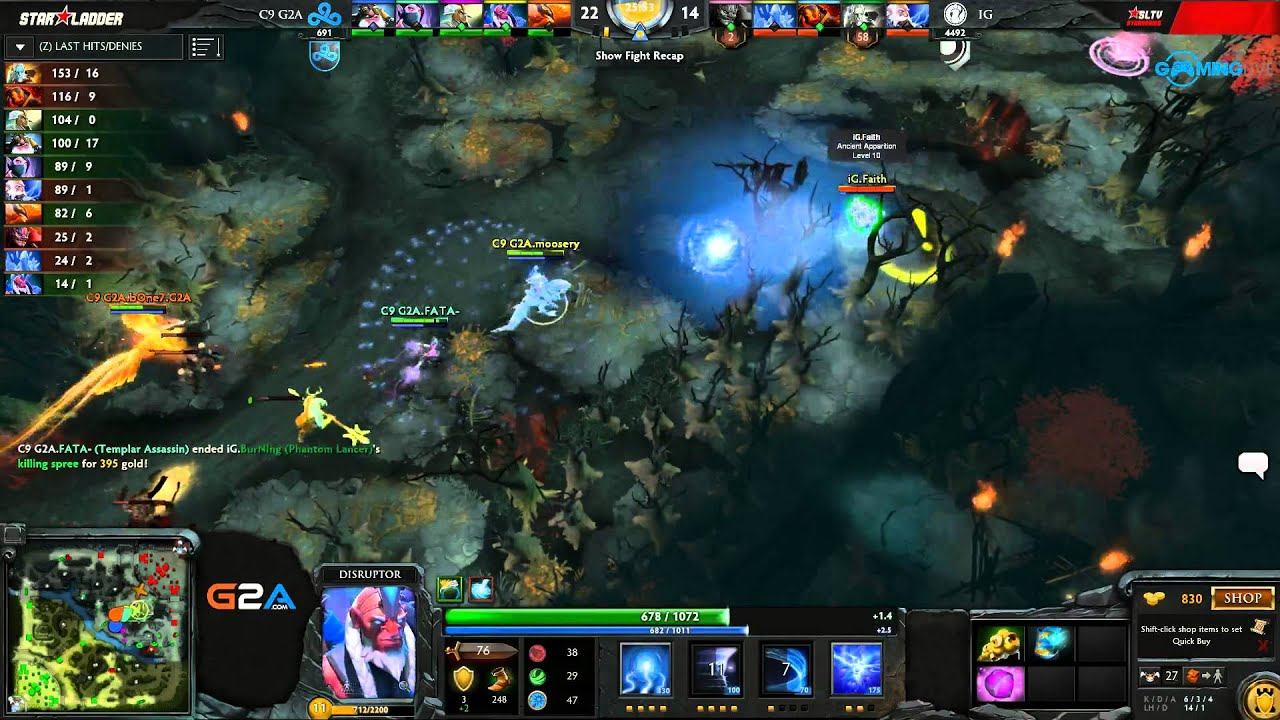[SL12 Finales] C9 vs IG G2 - Dota 2 FR смотреть онлайн