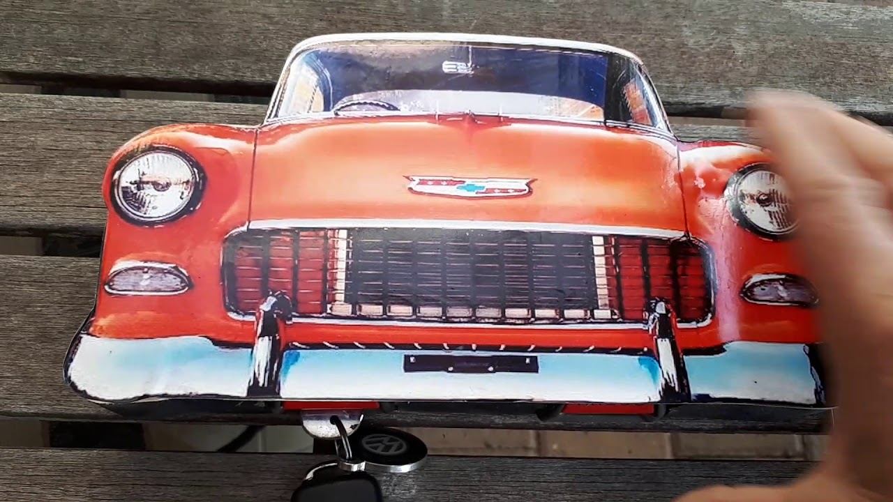 55 Chevy Seatbelt Key Hanger смотреть онлайн