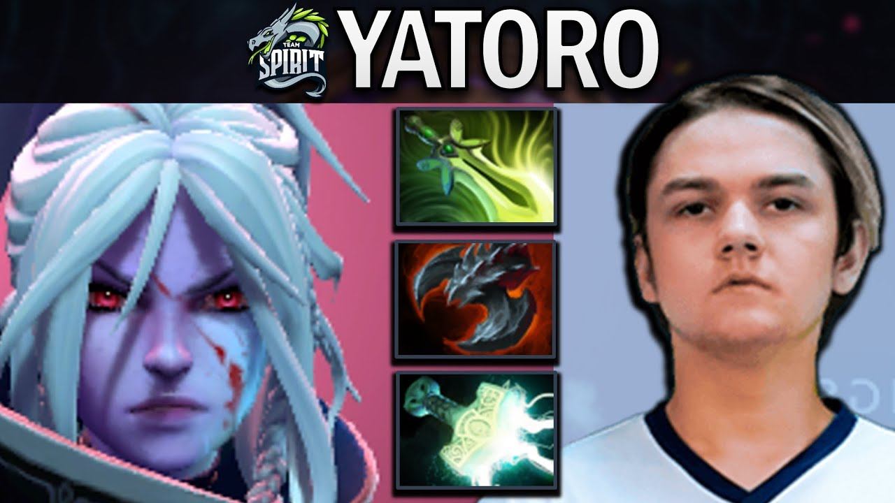 Drow Ranger Dota 2 Gameplay Spirit.Yatoro with Mjolnir - Butterfly - TI12 смотреть онлайн