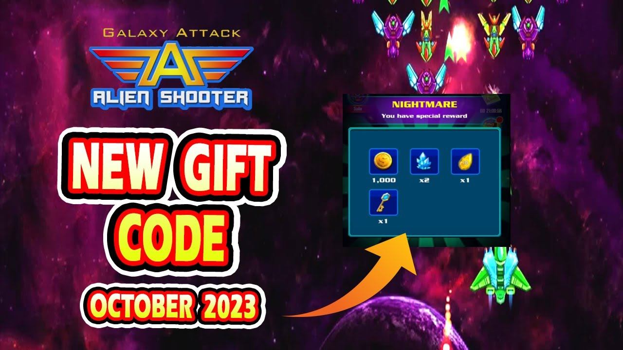 Galaxy Attack Alien Shooter New Gift Code | Galaxy Attack New Redeem Code October 2023 (Part-1)