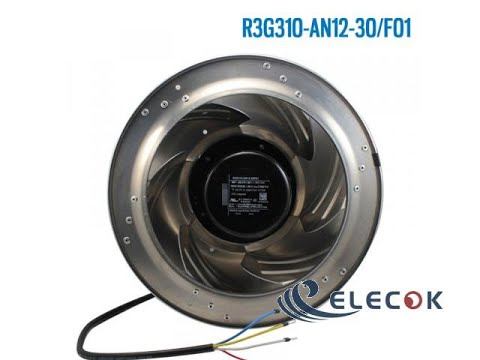 R3G310-AN12-30/F01 48V 190W FFU Fan