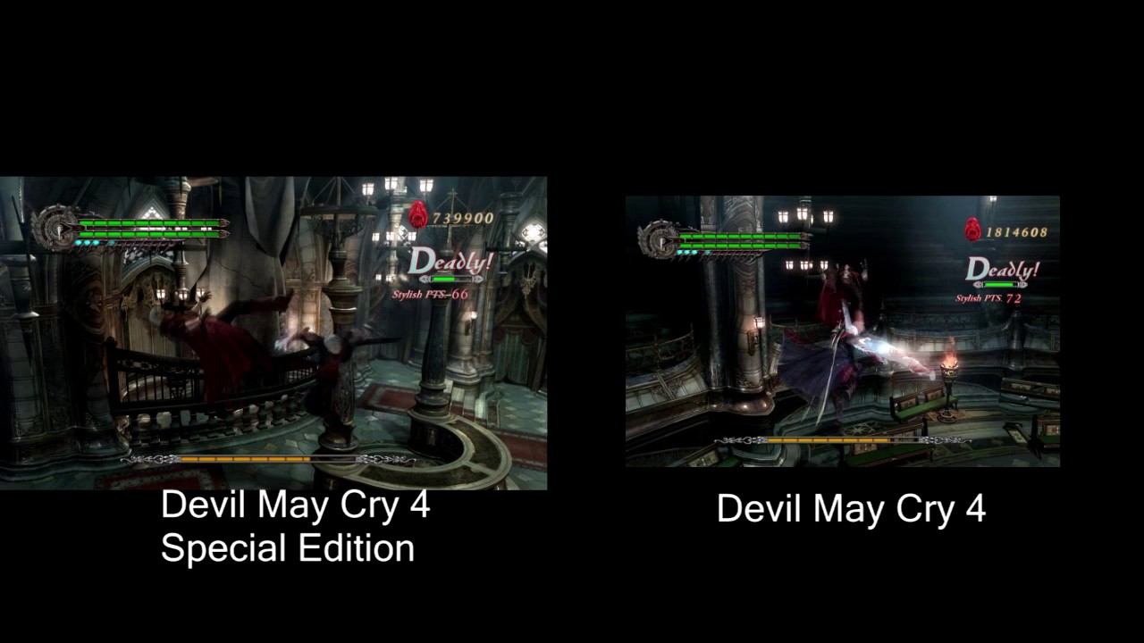 DMC4 Version Comparison смотреть онлайн