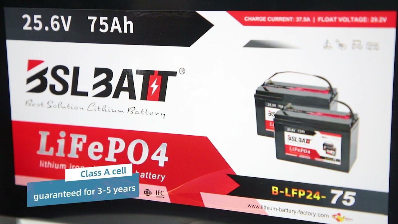 Manufacturer of 24v 75ah lithium batteries for deep cycle applications смотреть онлайн