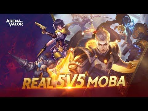 Впервые играю за 15лет . Arena of Valor НАЧАЛО пути смотреть онлайн