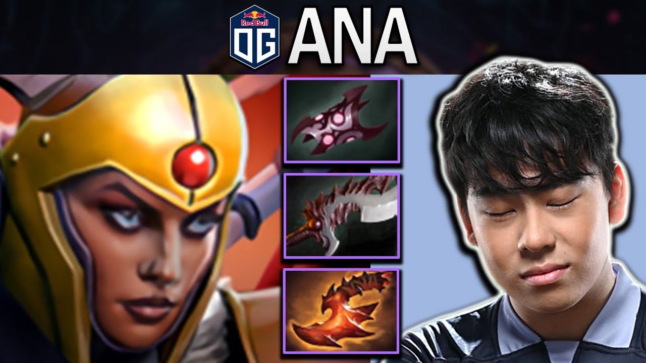 OG.ANA SMURF LEGION COMMANDER WITH OVERWHELMING BLINK - DOTA 2 GAMEPLAY смотреть онлайн