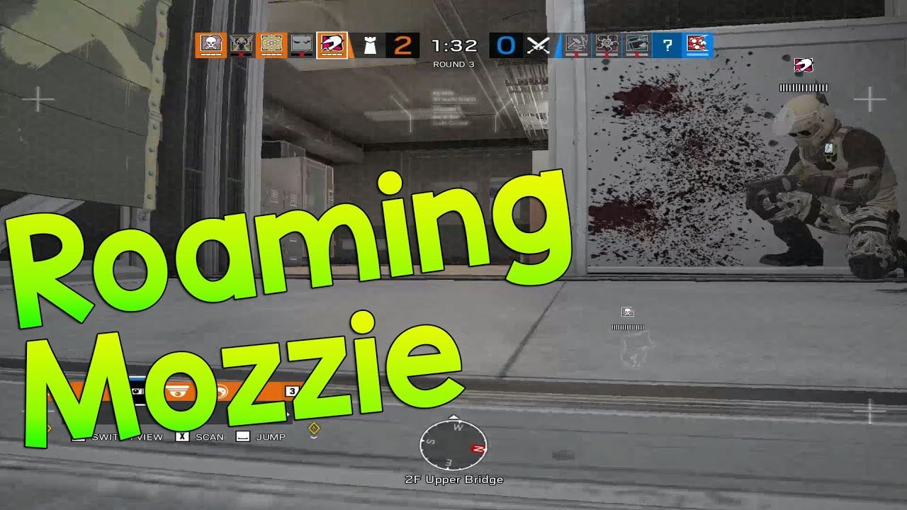Roaming Mozzie - Rainbow Six Siege смотреть онлайн