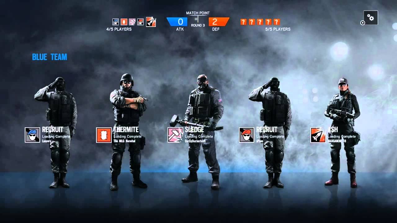 Rainbow Six Siege Multiplayer Gameplay смотреть онлайн