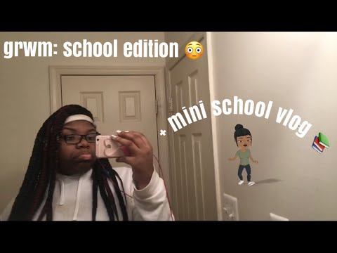 grwm school edition + mini school vlog | Cierra Monet смотреть онлайн