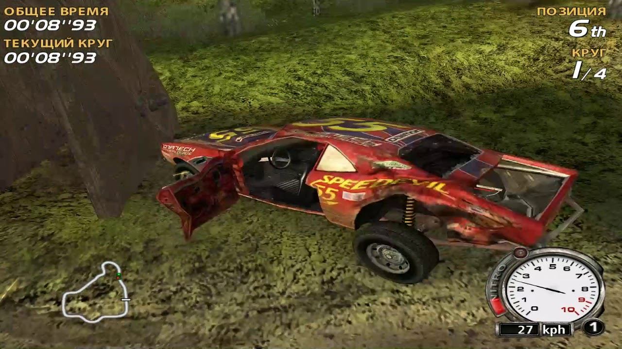 Прохождение FlatOut #2.5 - Серебрянный кубок #2 смотреть онлайн