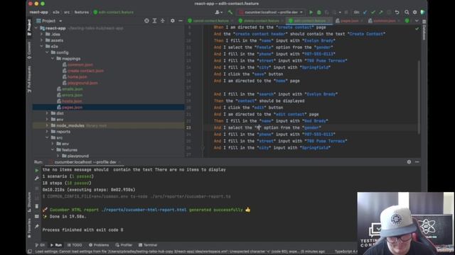 155 - Building our an end to end automation suite for our contacts app part 2 смотреть онлайн