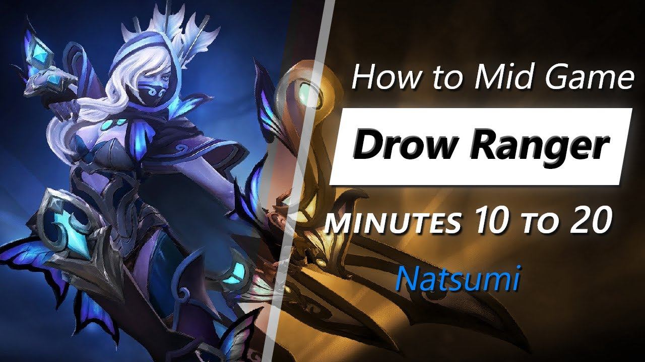 Natsumi mid game Drow Ranger | Minute 10 to 20 смотреть онлайн