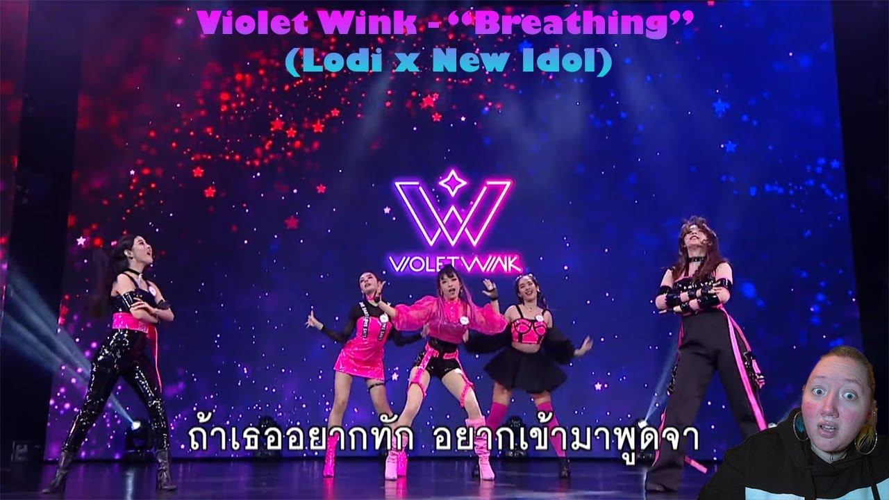 I react to: Violet Wink - "Breathing" (Live / Lodi x Next Idol) смотреть онлайн