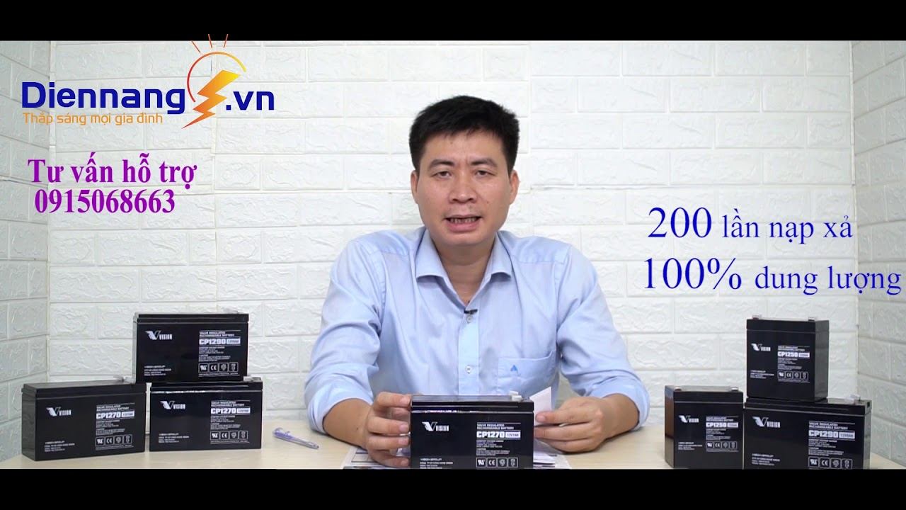 # Bình ắc quy Vision 12v 9ah (mã CP 1290) смотреть онлайн