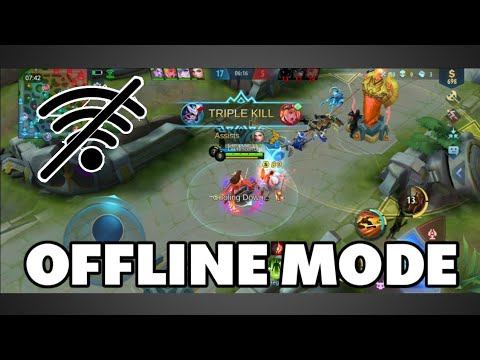 How To Play OFFLINE MODE in Mobile Legends
