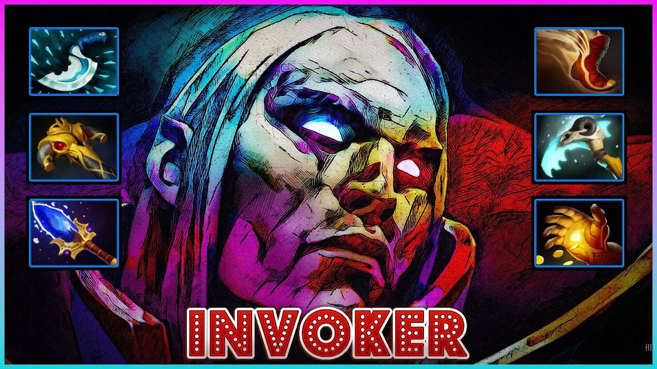 Invoker - Dota 2 Gameplay [Pro League] смотреть онлайн