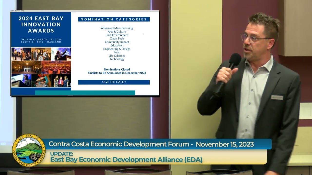 Contra Costa Economic Development Forum, November 15, 2023, Stephen Baiter смотреть онлайн