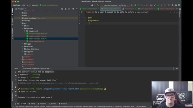 154 - Building our an end to end automation suite for our contacts app part 1 смотреть онлайн