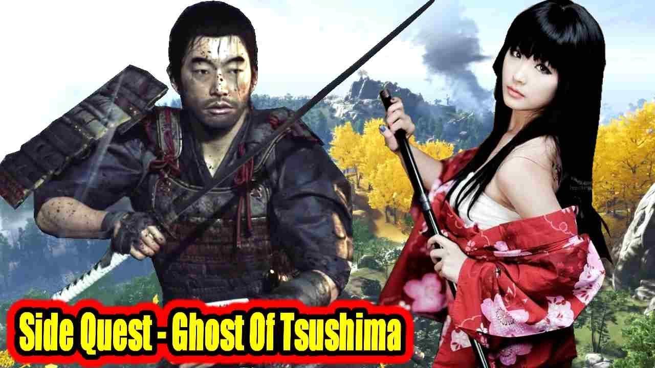 Ghost Of Tsushima - (Side Quest) Jin Help Warrior Girl To Save Her Students From Death - (ゴーストオブツシマ смотреть онлайн