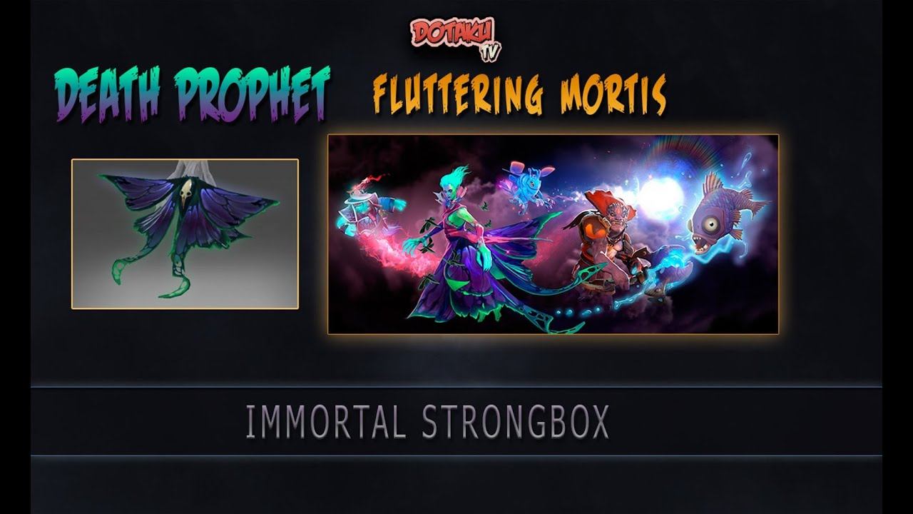 Dota 2 - Death Prophet - Fluttering Mortis смотреть онлайн