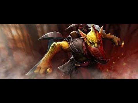 Dota 2 Bounty hunter Gameplay смотреть онлайн