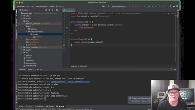 8 - Setting up your first automation framework part 2 смотреть онлайн