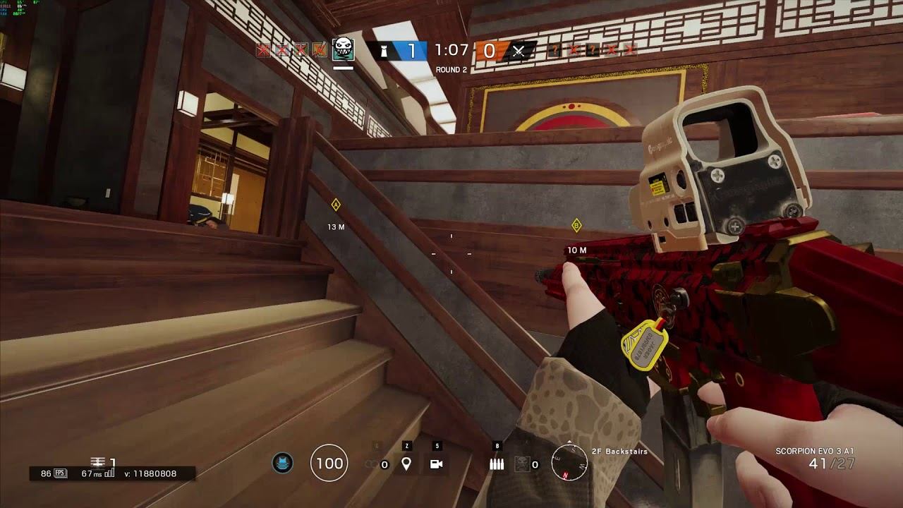 Tom Clancy Rainbow Six Siege Ela 1v5 ace plat 2 game смотреть онлайн