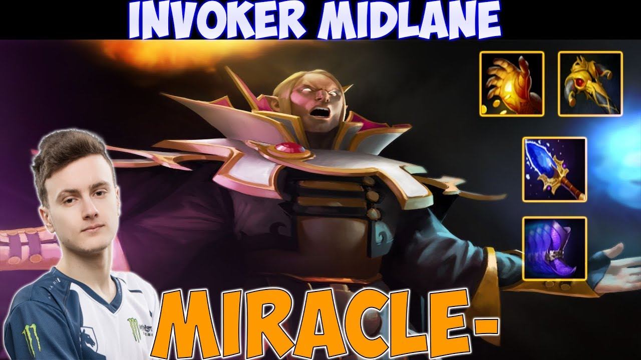 Miracle - Invoker Midlane Gameplay | Top Rank Pro Gameplay - Dota 2 смотреть онлайн