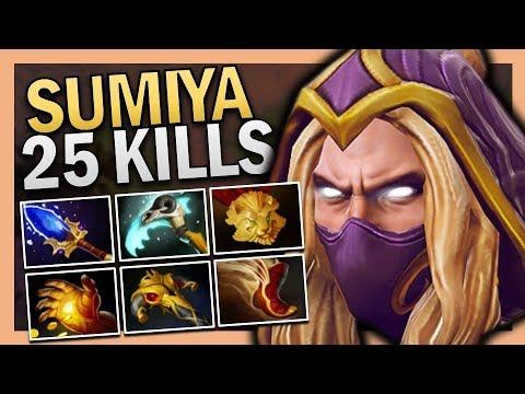 Dota 2 Midlane Invoker by Sumiya with 25 Kills 7.22 Gameplay ROAD TO TI11 смотреть онлайн