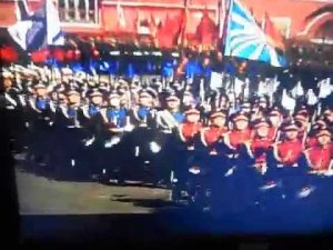 Москва 2014 год. Парад в честь дня Победы.