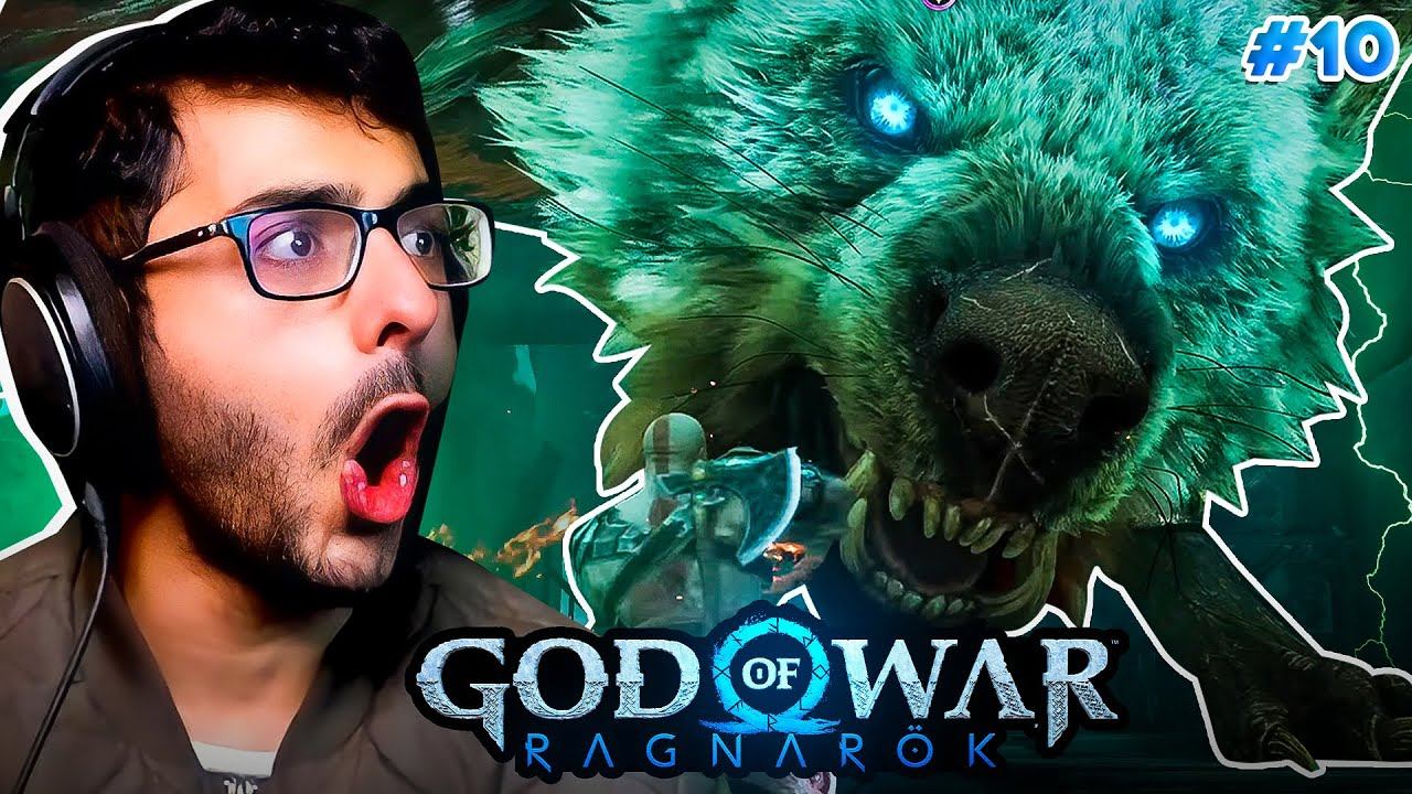 FINDING THE GIANT WOLF - GOD OF WAR PT 10 смотреть онлайн