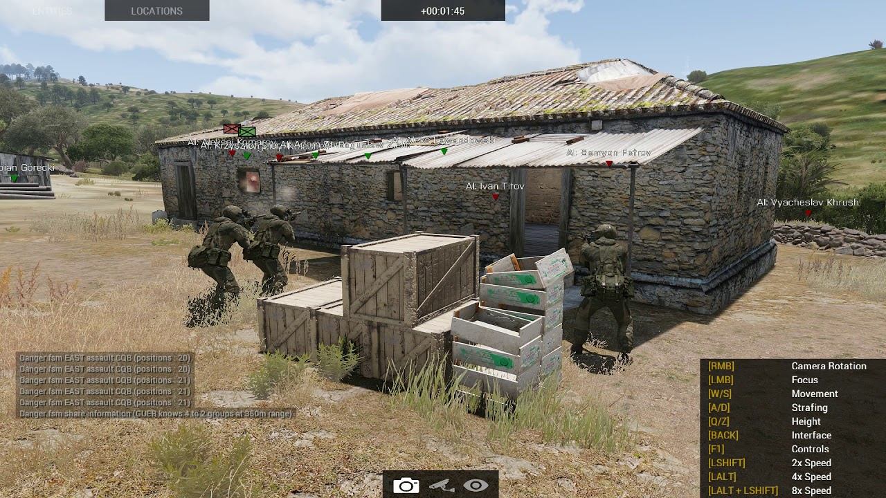 Arma3 LAMBS Danger CQB смотреть онлайн