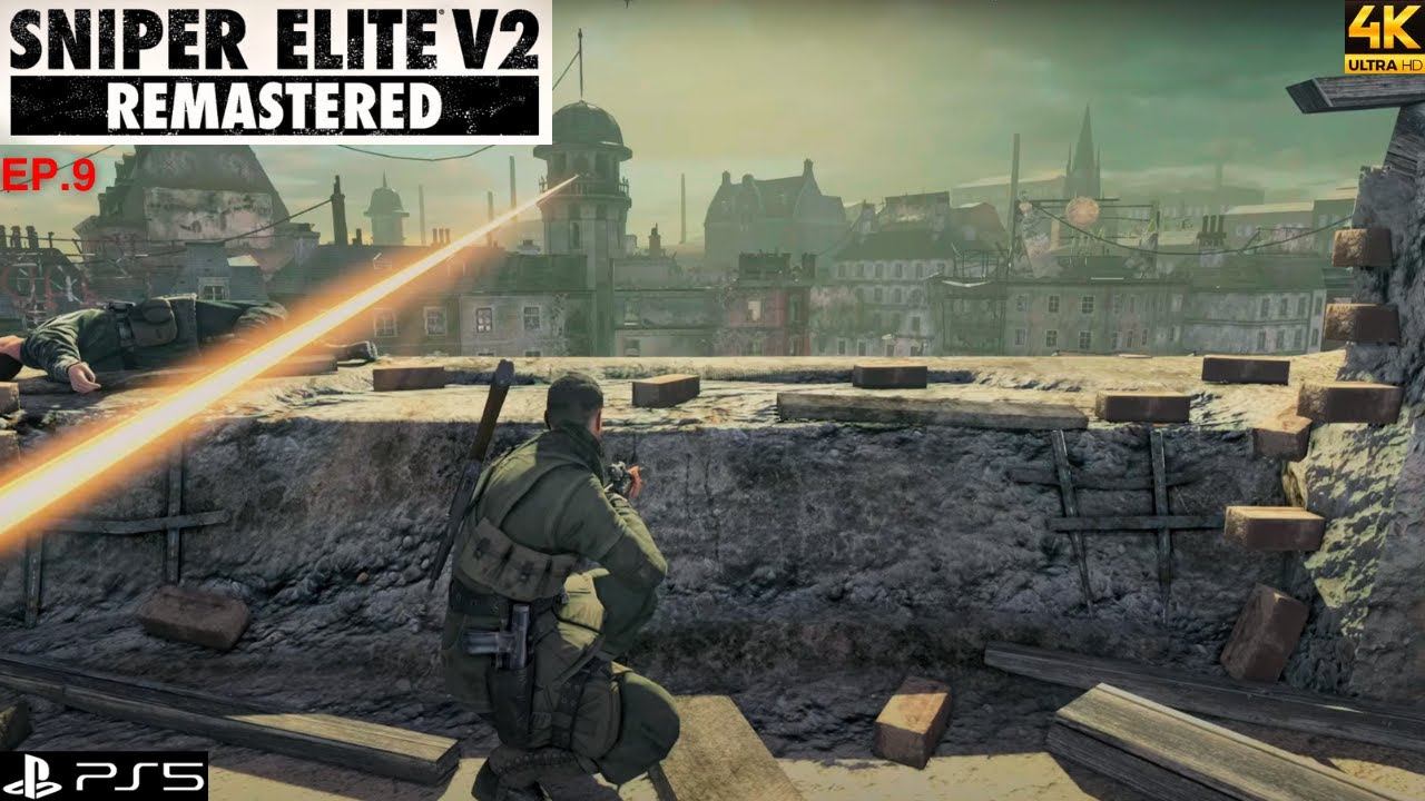 Sniper Elite V2 Remastered | EP.9 Kreuzberg Headquarters | PS5 | *No Commentary* смотреть онлайн