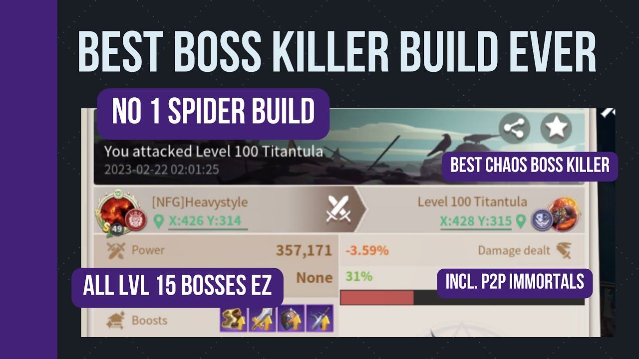 BEST ALEX BOSS KILLER I HAVE EVER SEEN | Crazy strong build | Infinity Kingdom смотреть онлайн