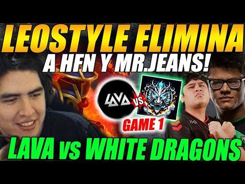 😲LEOSTYLE elimina al EQUIPO DE HFN y MR.JEANS😲 LAVA vs WHITE DRAGONS [g1/BO1] QUALYS B3TB00M DACHA смотреть онлайн