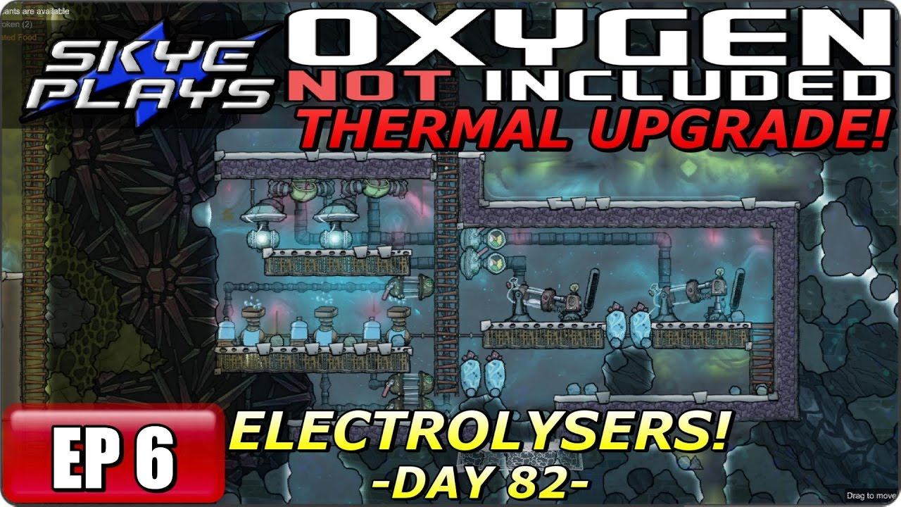 Oxygen Not Included (ONI) THERMAL UPGRADE Part 6 ► DAY 82 - ELECTROLYSERS! ◀ Gameplay/Let's Play смотреть онлайн