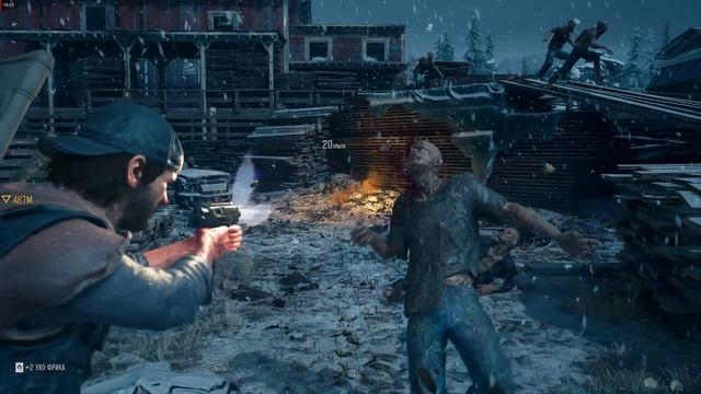 DaysGone Орда на лесопилке