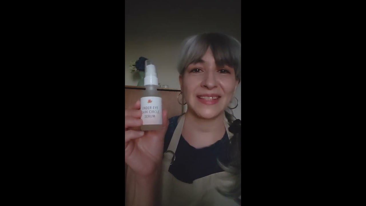 Angela M. demonstrates Reviva Labs' Under Eye Dark Circle Serum смотреть онлайн